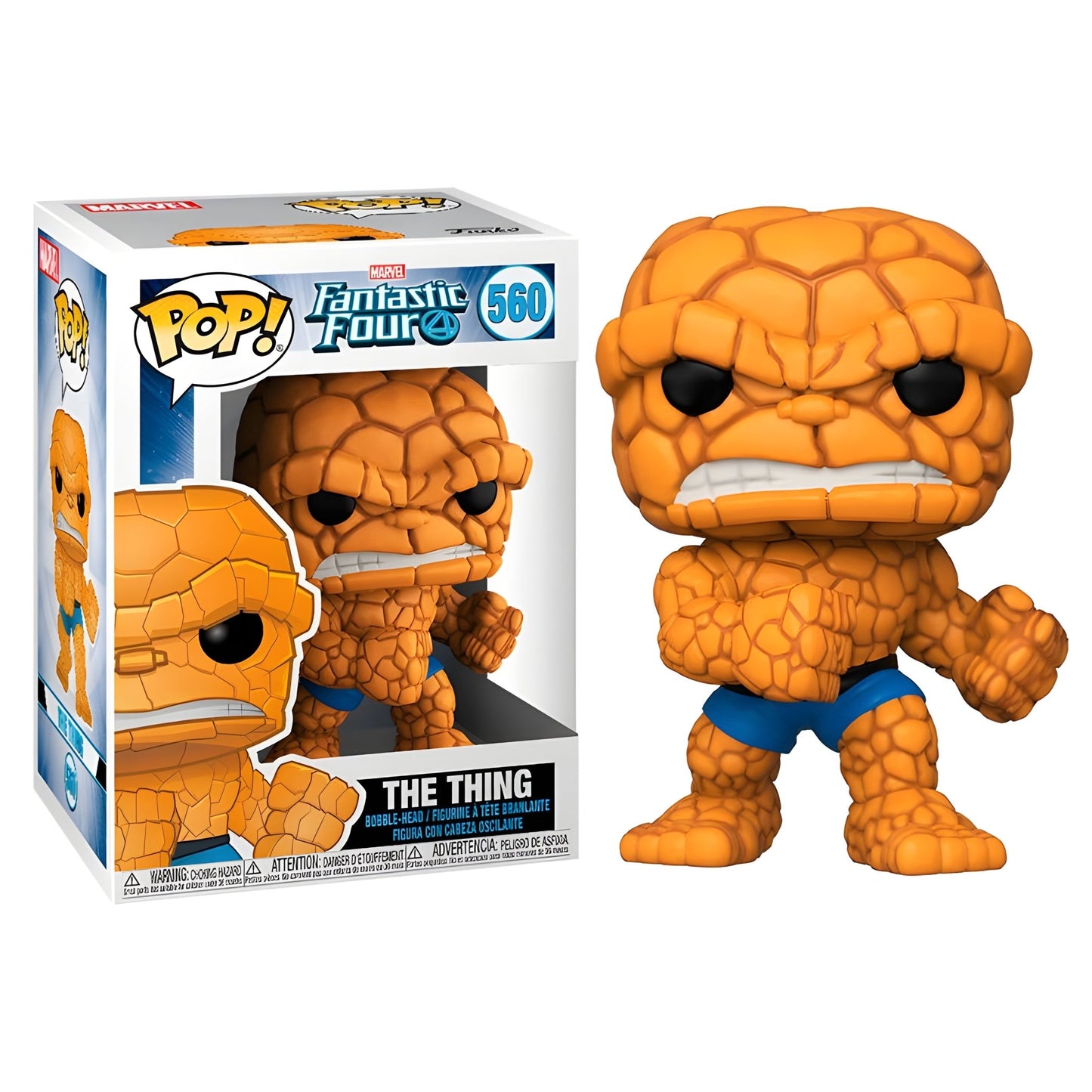 POP figure Marvel Fantastic Four The Thing - Funko24