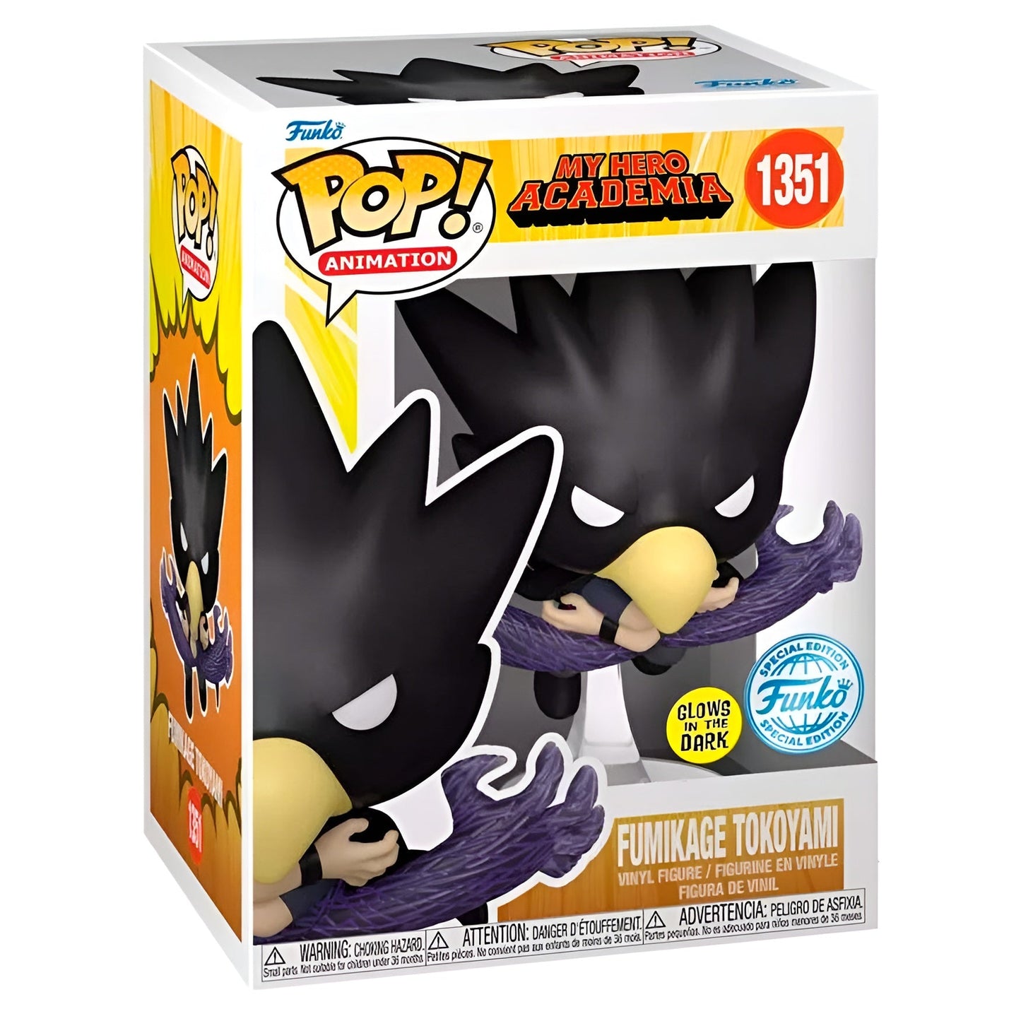 POP figure My Hero Academia Fumikage Tokoyami Exclusive - Funko24