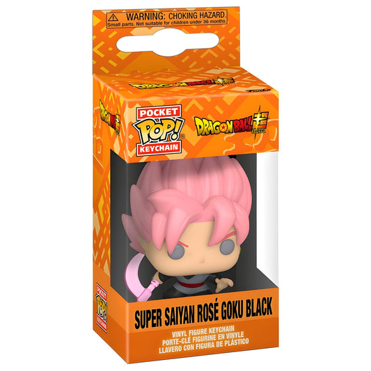 Pocket POP Keychain Dragon Ball Super Super Saiyan Rose Goku Black Sowrd - Funko24