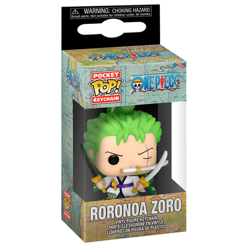 Pocket POP Keychain One Piece Roronoa Zoro - Funko24