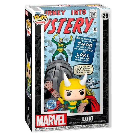 POP figure Comic Cover Marvel Loki Exclusive - Funko24