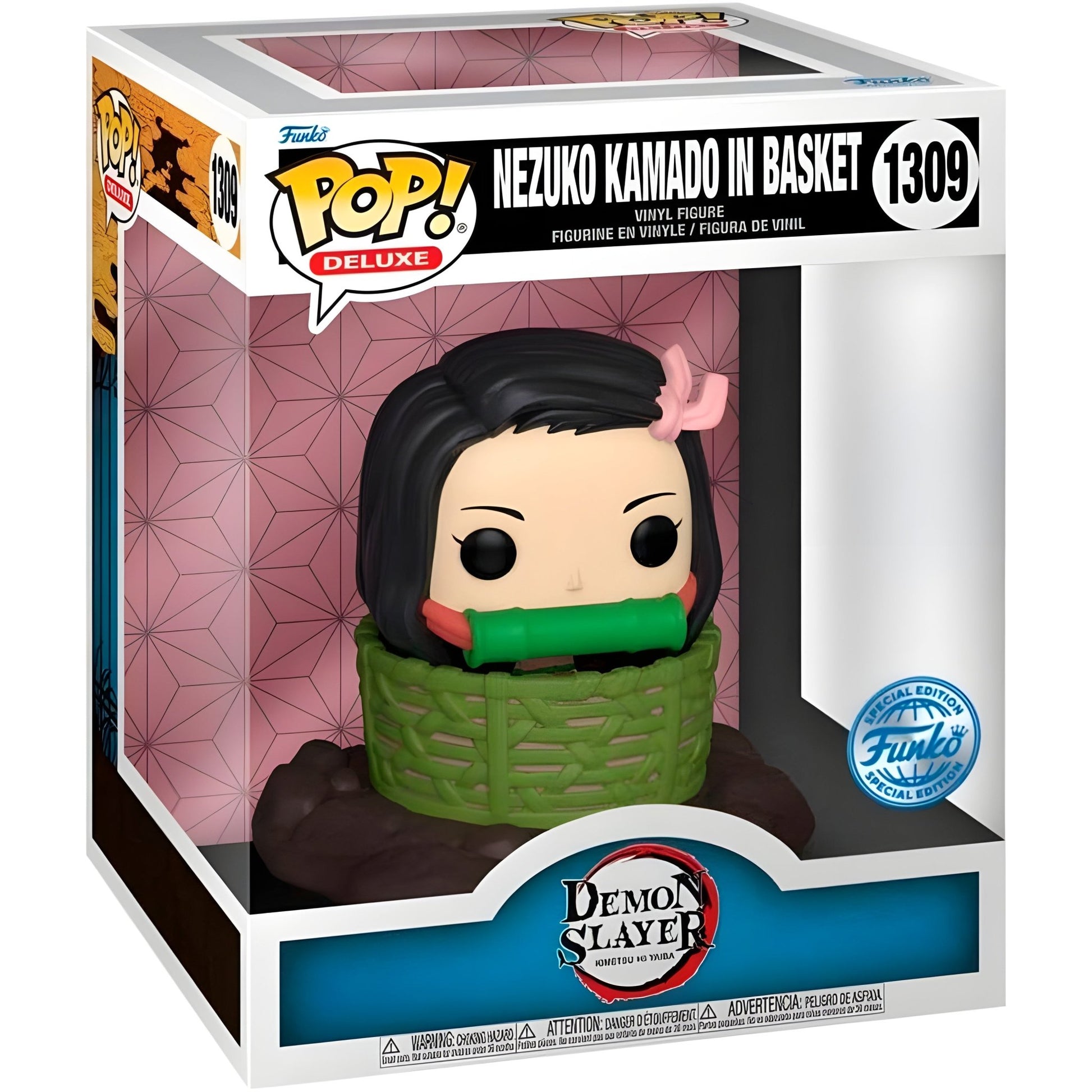 POP figure Deluxe Demon Slayer Kimetsu no Yaiba Nezuko Kamado in Basket Exclusive - Funko24