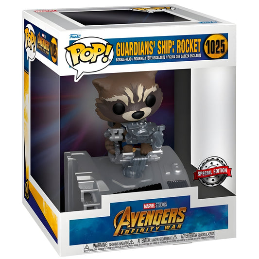 POP figure Deluxe Marvel Guardians of the Galaxy Guardians Ship Rocket Exclusive - Funko24
