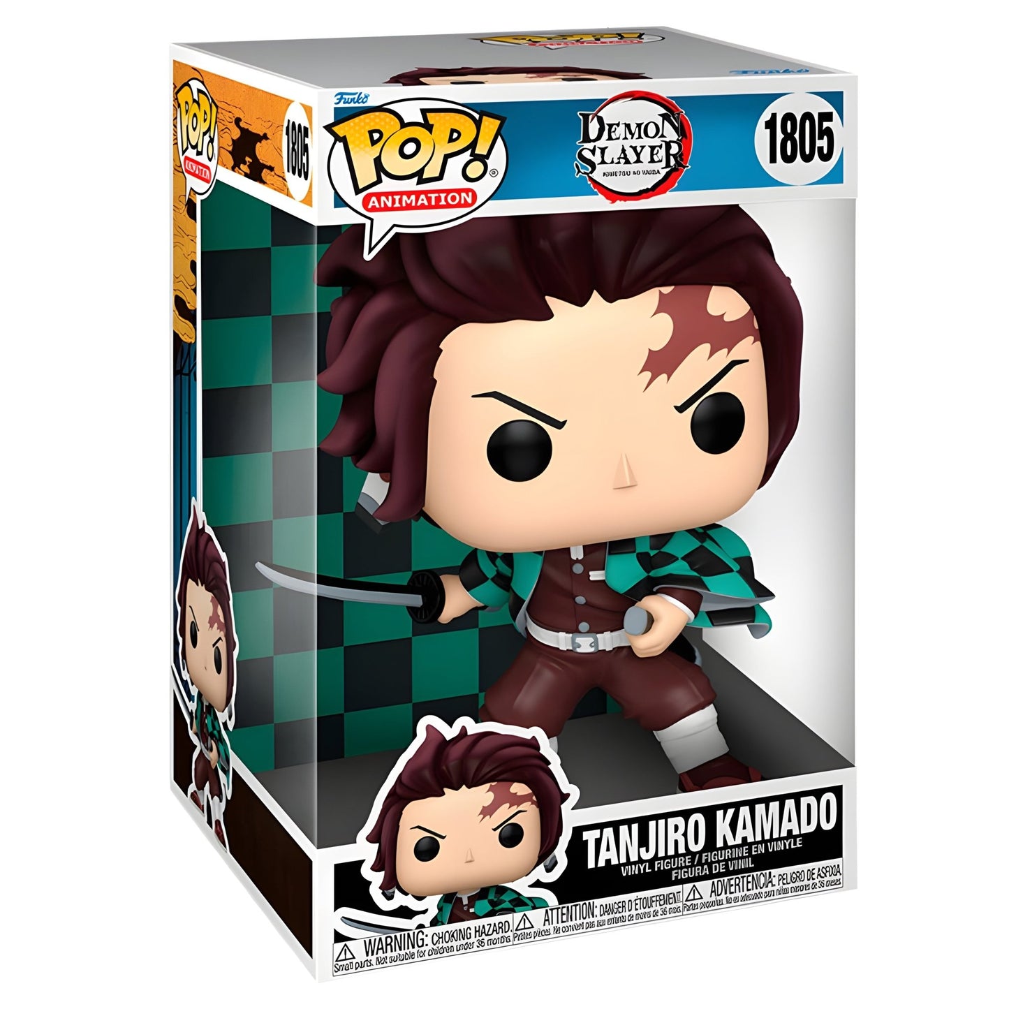 POP figure Demon Slayer Kimetsu no Yaiba Tanjiro Kamado 25cm (Förbeställ) - Funko24