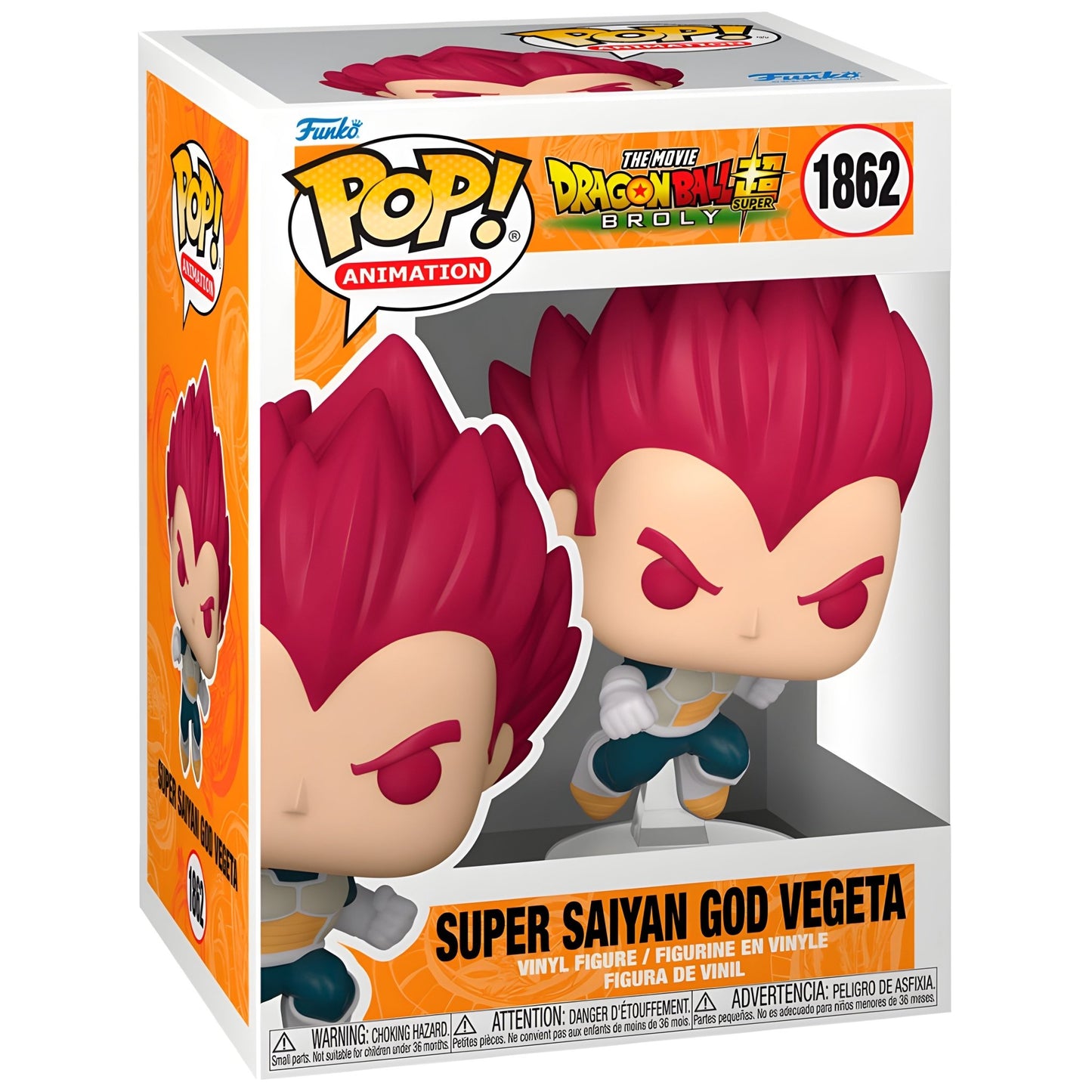 POP figure Dragon Ball Super Broly Super Saiyan God Vegeta (Förbeställ) - Funko24