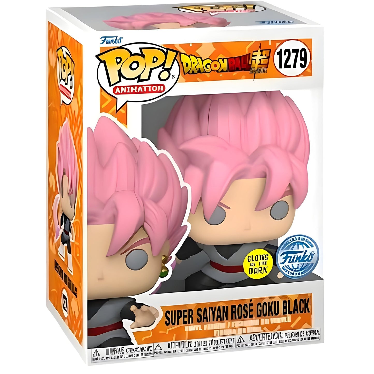 POP figure Dragon Ball Super - Super Saiyan Rose Goku Black Exclusive - Funko24