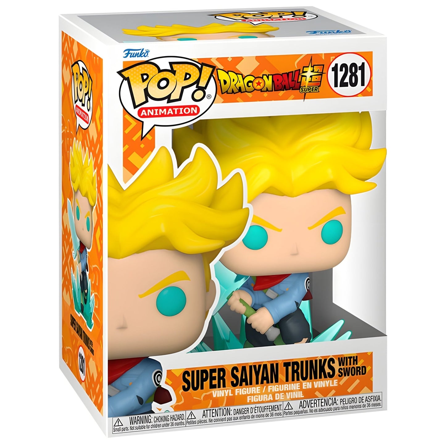 POP figure Dragon Ball Super Super Saiyan Trunks with Sword - Funko24