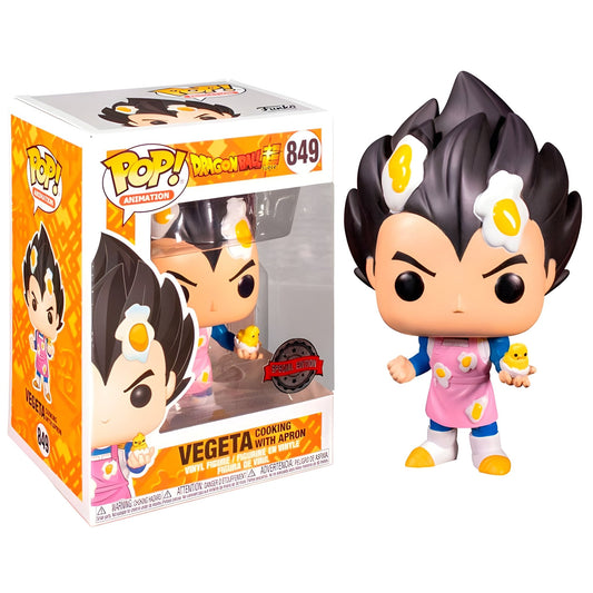 POP figure Dragon Ball Super Vegeta Cooking with Apron Exclusive - Funko24