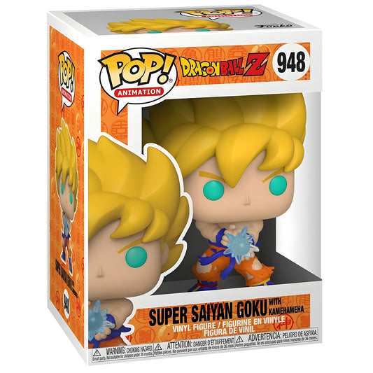 POP figure Dragon Ball Z Super Saiyan Goku with Kamehameha Wave - Funko24