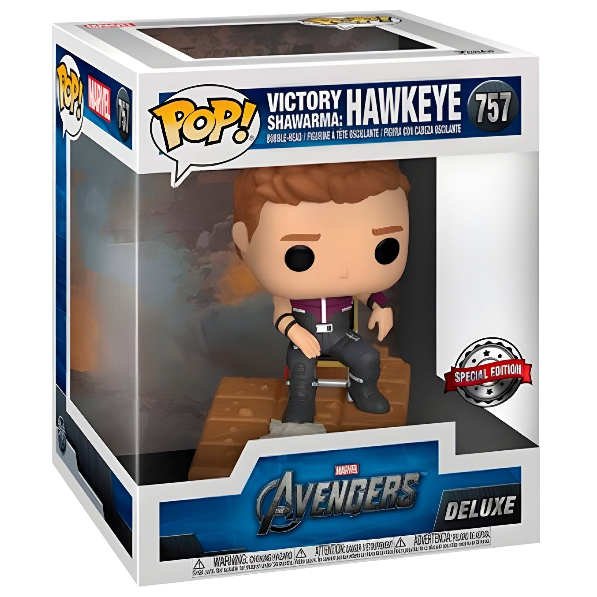 POP figure Marvel Avengers Hawkeye Victory Shawarma Exclusive - Funko24