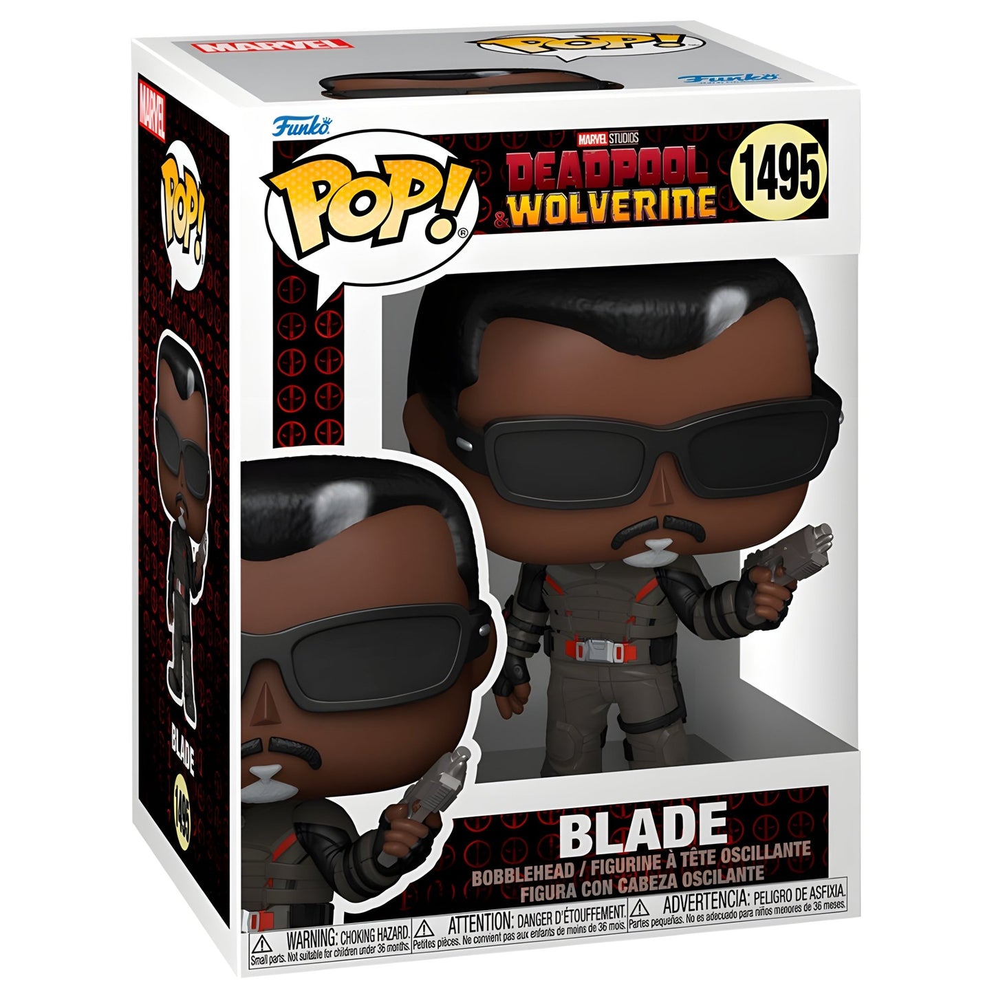 POP figure Marvel Deadpool & Wolverine Blade (förbetsäll) - Funko24