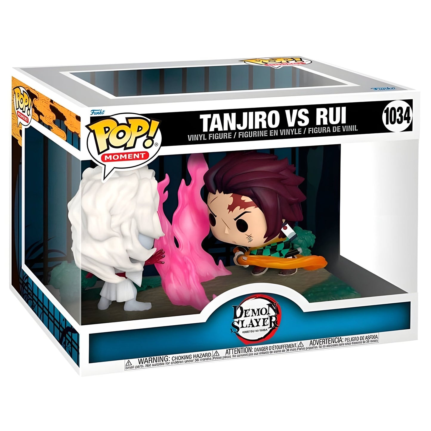 POP figure Moment Demon Slayer Kimetsu no Yaiba Tanjiro vs Rui - Funko24