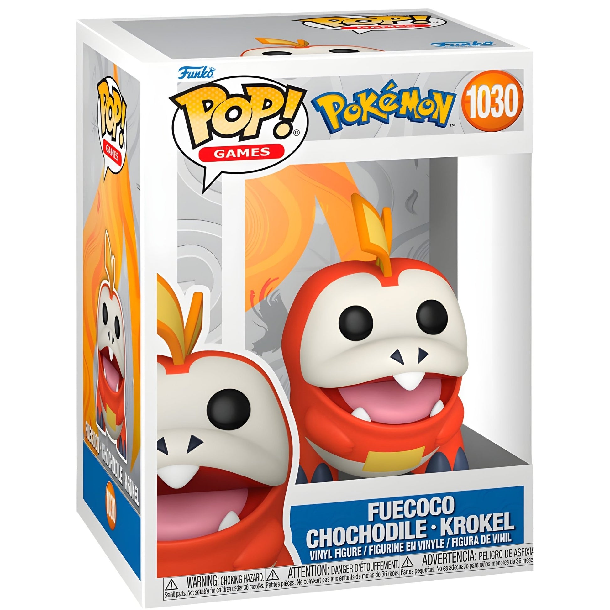 POP figure Pokemon Fuecoco Chochodile Krokel (Förbeställ) - Funko24