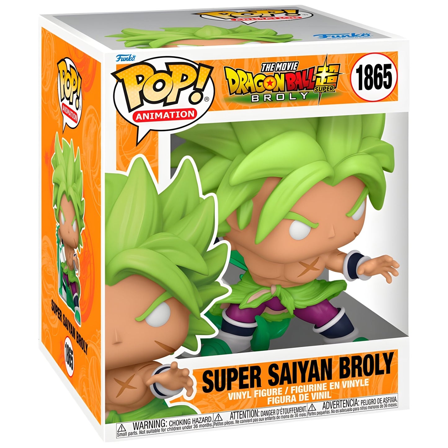 POP figure Super Dragon Ball Super Broly Super Saiyan Broly (Förbeställ) - Funko24