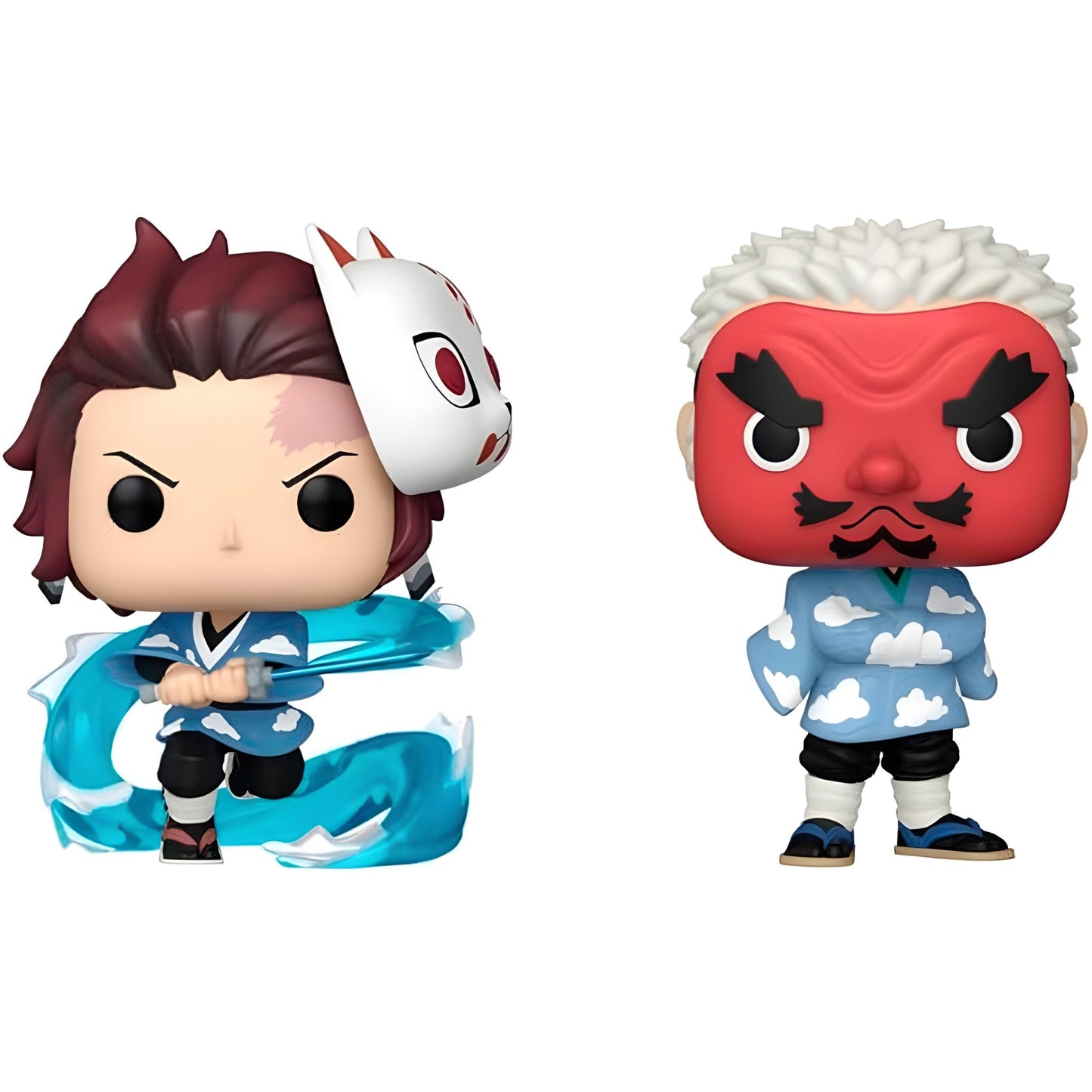 POP pack 2 figures Demon Slayer Kimetsu no Yaiba Tanjiro Kamado & Sakonji Urokodaki - Funko24